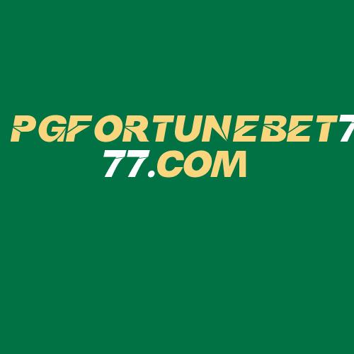 Logo da PGFORTUNEBET777